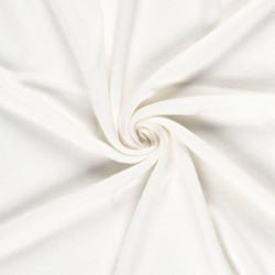 Tissu maille Viscose lourde Stella uni Blanc