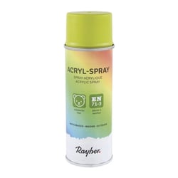 Spray acrylique, vert pomme, Boîte 200ml