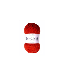 Pelote Doucelaine - Bergère de France CRAMOISI