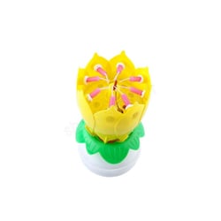 Bougie-Fleur d'Anniversaire