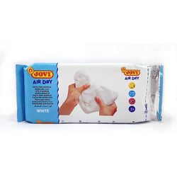 Pâte à modeler autodurcissante Jovi blanche 250g