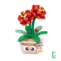 Jeux De Construction - Loz - Les Petits Pots - Les Roses -