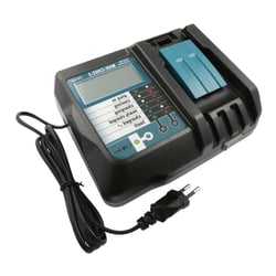 Avizar Chargeur de Batterie Outil Marque Makita Output 14.4V et 18V Noir