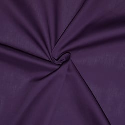 Tissu popeline de coton Violet - designers-factory (1m x 1m46)