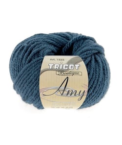Fil à tricoter Tricot Boutique AMY - Distrifil Bleu (03)