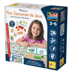 Stylo Montessori Pen - Mon Semainier De Jeux - LISCIANI GIOCHI