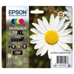 Cartouche d'encre EPSON Multipack XL T1806 - Pâquerette - Noir, Cyan, Magenta, Jaune (C13T18164012)