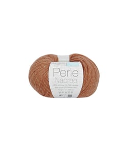 Fil À Tricoter PERLE NACREE - Distrifil 11 Marron