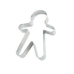 Nonnette Mannele bonhomme (Alsace) - inox - 140 x 120 x 30 mm
