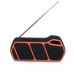 Enceinte Bluetooth Portable TWS FM USB TF Autonomie 5h Son Puissant 6W Orange YONIS