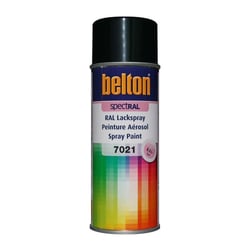 Spray de peinture Belton Spectral RAL7021 Gris noir 400ml