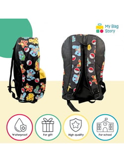 Grand sac à dos Pokémon 42 cm – Pikachu et amis - MYBAGSTORY