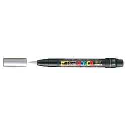 Lot de 5 Marqueurs pinceau Brush POSCA PCF350 1-10mm Argent POSCA