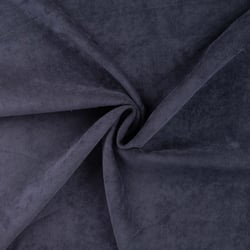 Tissu Velours tissé uni Bleu marine