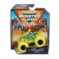 Monster jam blue thunder 1/64 serie 34 - vehicule miniature metal - spin master