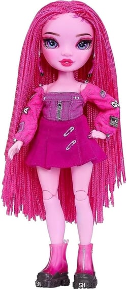 Poupée Articulée 26cm Shadow High (rose) Pinkie James  - Rainbow High