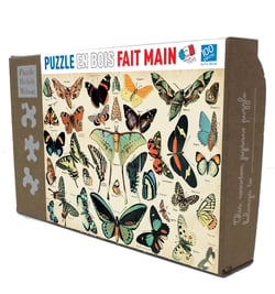 Papillons d'après Millot - Puzzle Michèle Wilson