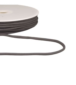Bobine 30m cordon tressé 4,5mm gris