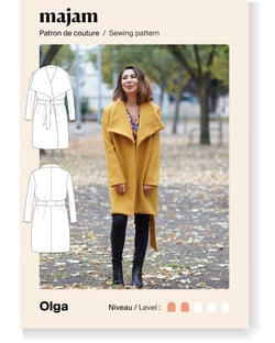 Patron couture Manteau - Olga