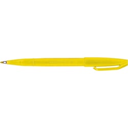 Stylo-feutre - Pointe acrylique - 2mm - Jaune - Pentel - S520