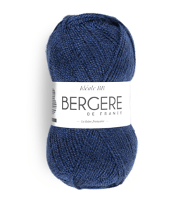 Pelote IDEALE BB - Bergère de France BLEU SOMBRE