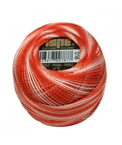 Coton perlé ISPE N°8 - 10GR - Distrifil 016 Melon