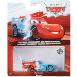 Véhicule miniature - Mattel - Cars - Flash McQueen transformation