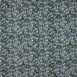 Tissu Satin de Coton digital Marquis sur fond Vert émeraude