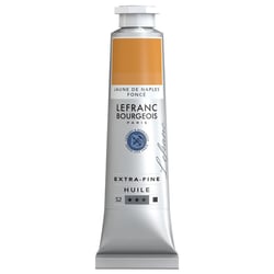 Peinture à l'huile - Extra-fine - Jaune de Naples foncé - 733 - Lefranc Bourgeois - 40ml