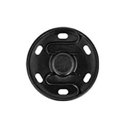 16 boutons pressions à coudre 9mm noir