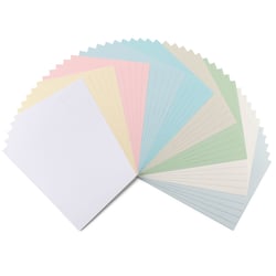 Carton en lin - M20829 - 45 feuilles - Pastel - A4 - 250 g/m²