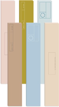 6 bandes de reliure étiquette Thermal cinch - We R