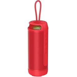 Enceinte Bluetooth Portable Waterproof 14W Stereo Avec Basses Renforcées Et Autonomie 6H Rouge YONIS