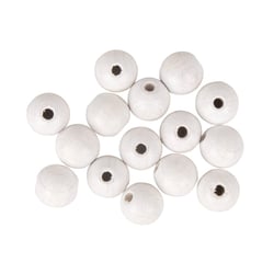 Boules bois percées mat ø 10mm