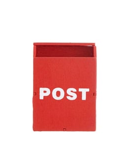 Boîte aux lettres miniature - 6,9 x 4,5 x 3,1 cm pour le monde des Lutin - Rico Design Bois