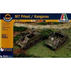 M7 Priest 105mm HMC – inclut 2 véhicules à clipser (snap together)