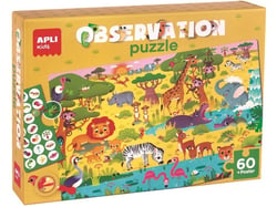 B.PUZZLE OBSERVATION JUNIOR JUNGLE 60U