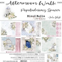 6 papiers scrapbooking 30 x30 cm Craft O' Clock AFTERNOON WALK