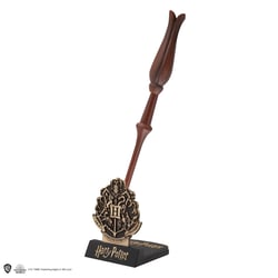 Stylo baguette avec socle & marque-page lenticulaire Luna Lovegood - Harry Potter