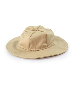 Chapeau en Tissu Beige pour Amigurumi / Poupée - Ø 8 cm - Circulo BEIGE vendu par 50 cm