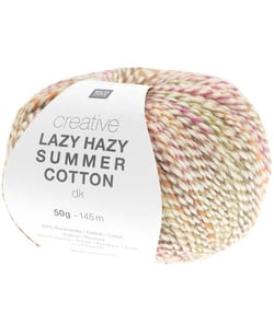 Pelote de coton à tricoter Creative LAZY HAZY SUMMER COTTON - Rico Design 31 Beige