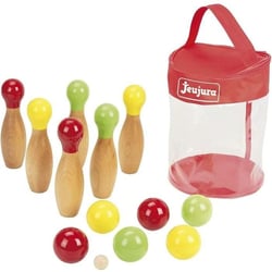 Jeux de bowling et pétanque en bois - Jeujura