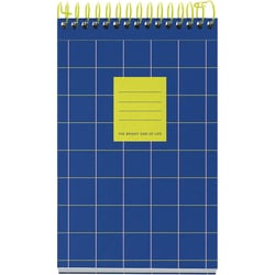 Bloc reporter - A6 - 120 feuilles - Spirale - Petits carreaux - Couverture carton - Miquelrius