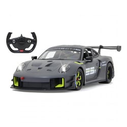 Jamara porsche 911 gt2 rs clubsport 25 1:14 gris 2,4ghz porte manuelle