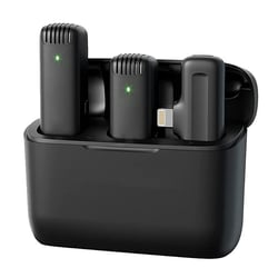 Microphone Sans Fil Double Pour iPhone Enregistrement Facile Et Qualité Pro YONIS