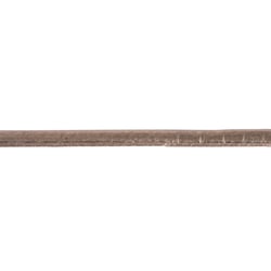 Bande cuir synthétique, Métallique plat, or rose, 3mm, 2m