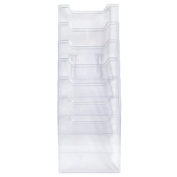 Trieur mural modulable vertical 6 compartiments A4 - Cristal - Exacompta