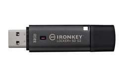 Clé USB - KINGSTON - IRONKEY LOCKER+ 50 G2 - 32 Go - USB 3.0 - FIPS 197