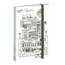CARNET A5 - 192 PAGES Docteur Paper - 15x21 cm - avec élastique