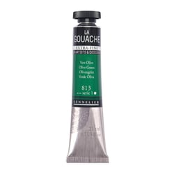 Gouache - Extra-fine - Vert olive - 813 - Tube de 21ml - Sennelier